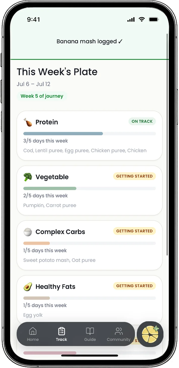 PureEats app on a smartphone