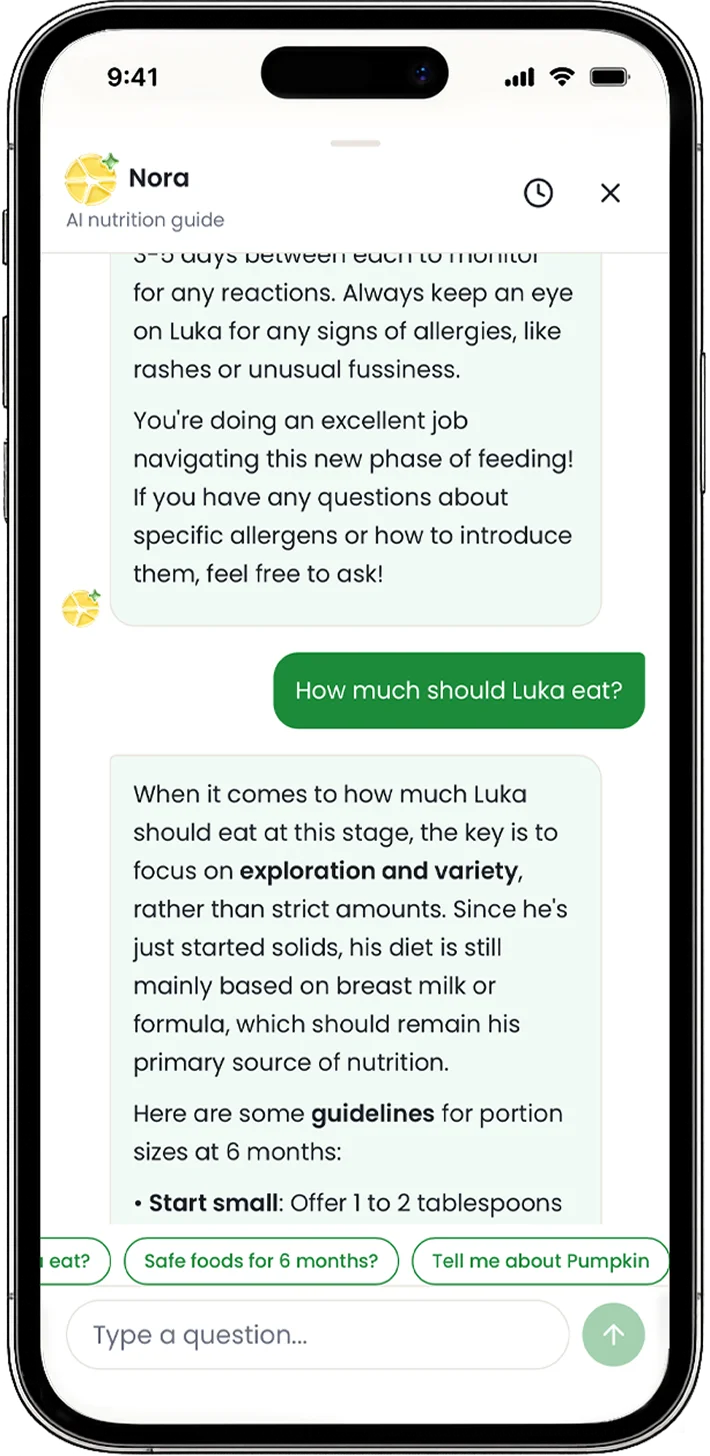 PureEats app on a smartphone