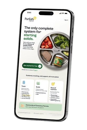 PurEats app on a phone